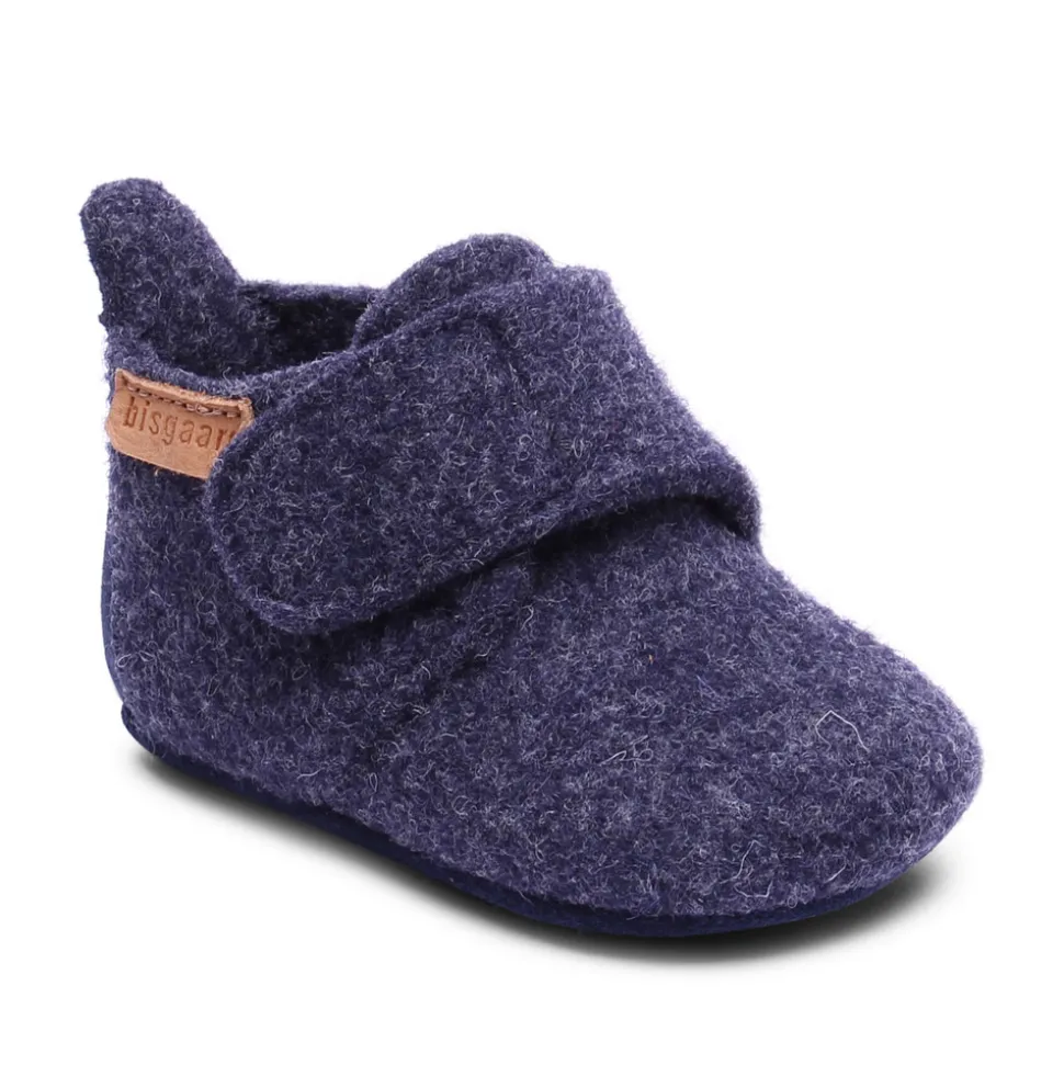 Hjemmesko, Wool Star - 20 Blue