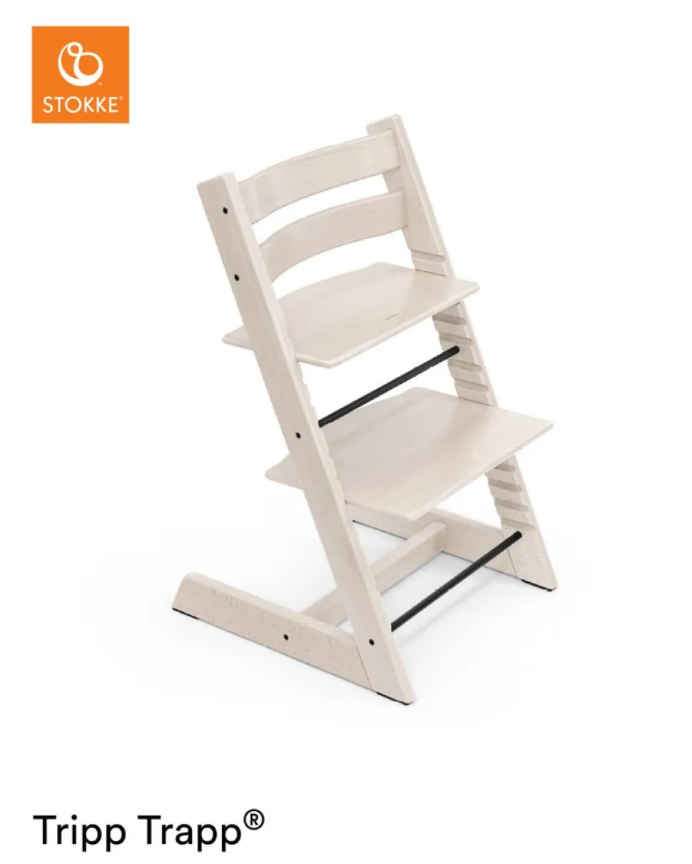 Højstol bøg - whitewash