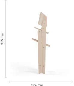 Højstol, Click&fold 3i1 sæt, All White