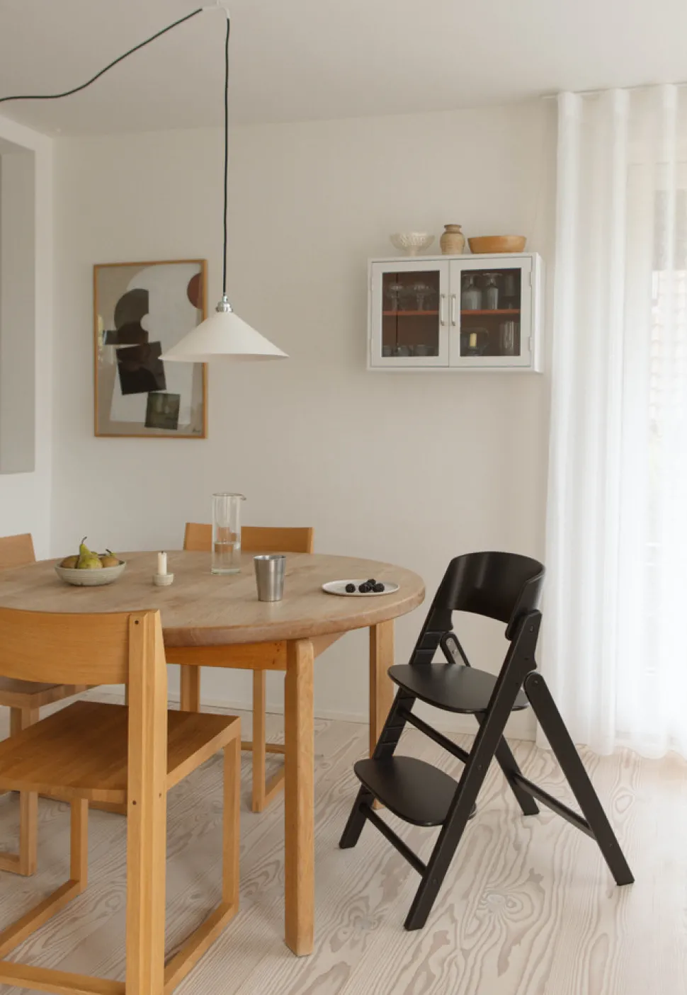 Højstol, Click&fold 4i1 sæt, Stunning Black