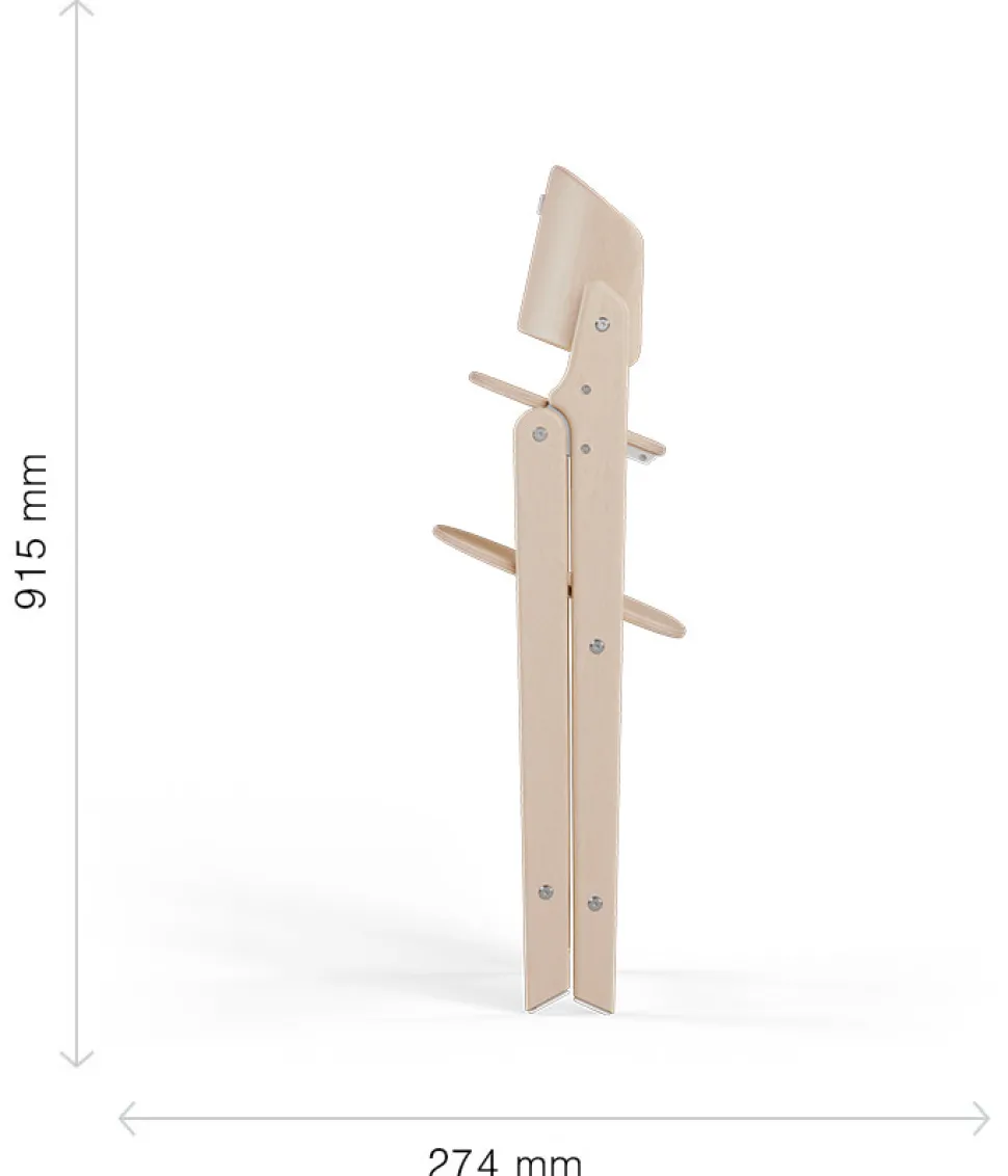 Højstol, Click&fold All White