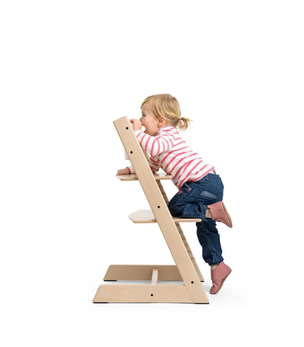 Højstol inkl. babysæt - eg natur