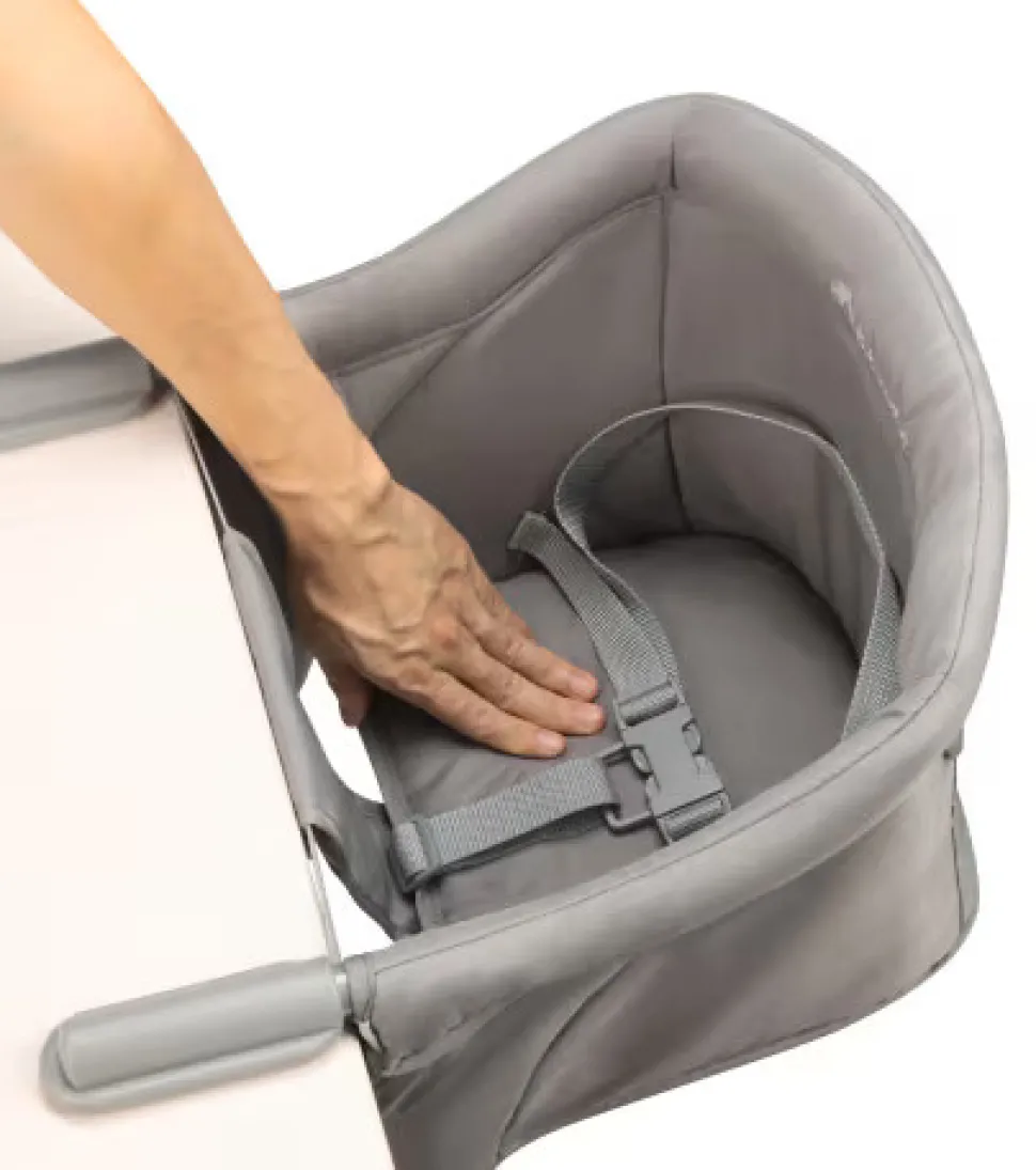 Højstol til bord, Malva Mineral grå