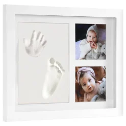Hånd & Fodaftryk sæt med billedramme