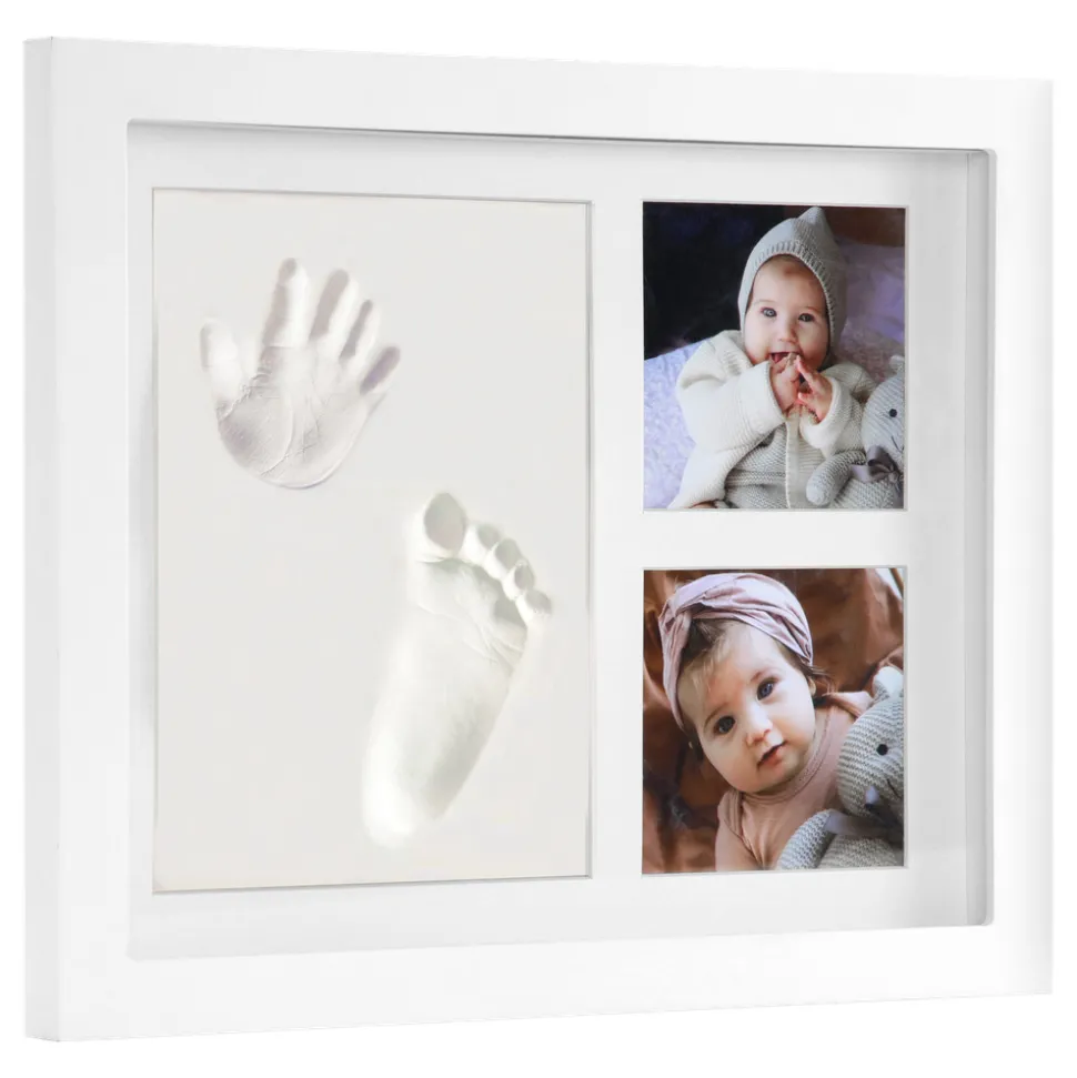 Hånd & Fodaftryk sæt med billedramme