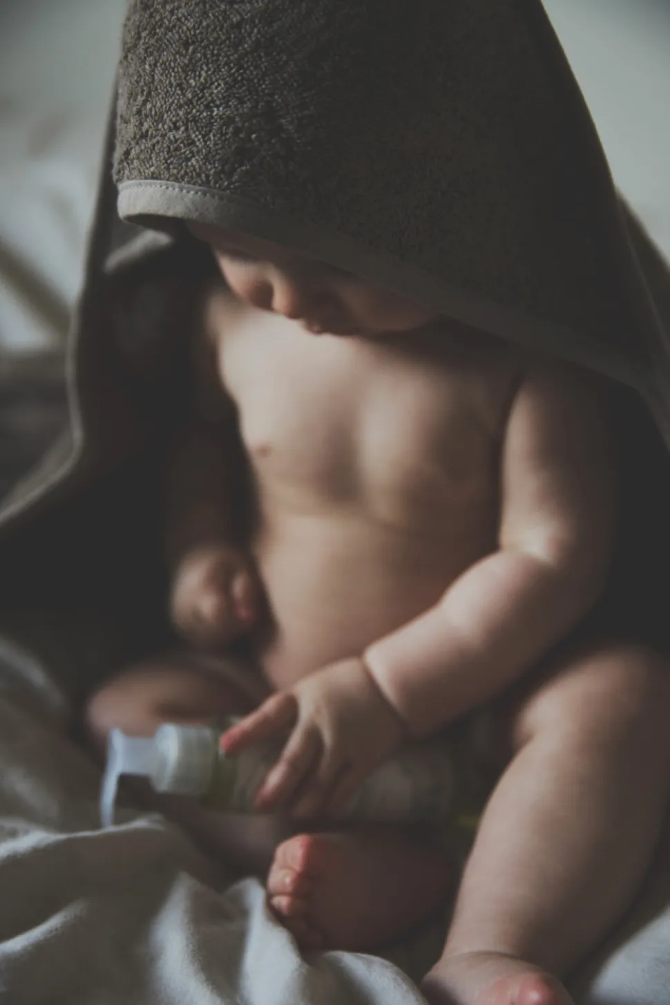 Håndklæde med hætte, Atmosphere, 70x70cm