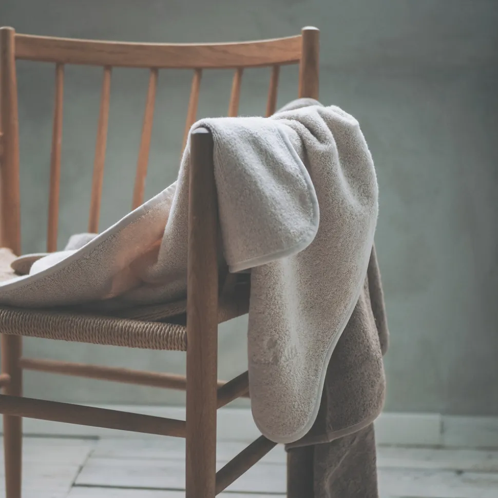 Håndklæde med hætte, Vanilla Ice, 100x100cm