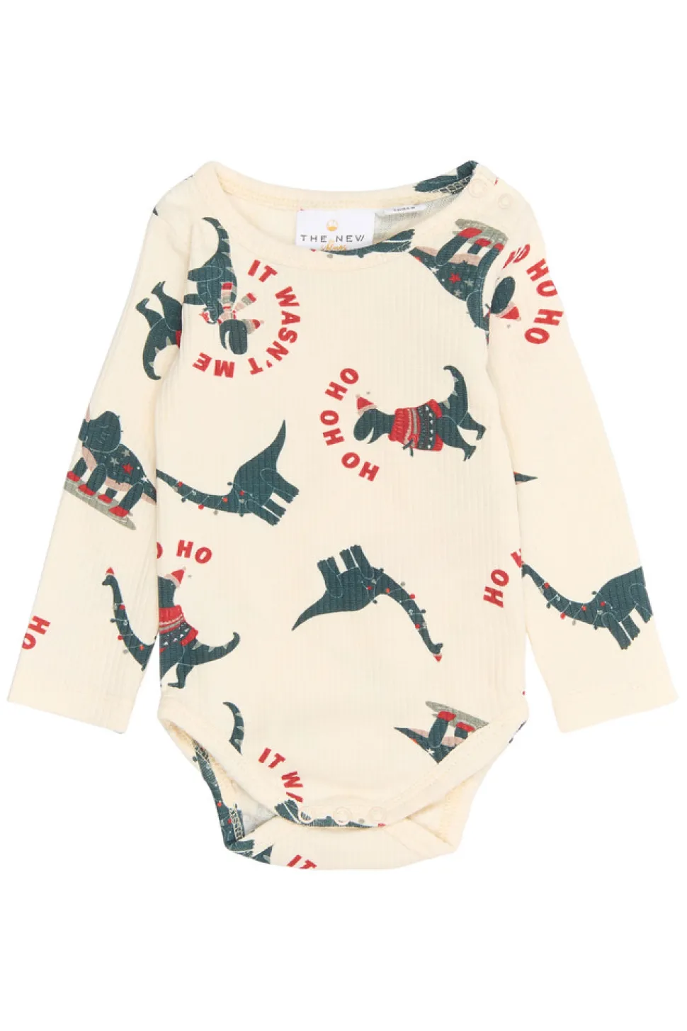 Holiday Rib Body Langærmet - GARDENIAD