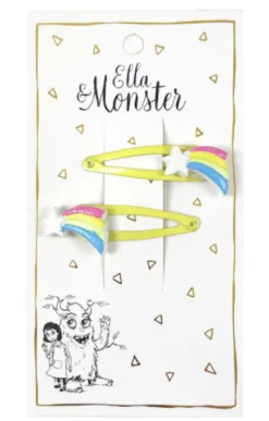 Hårclips Colored Star