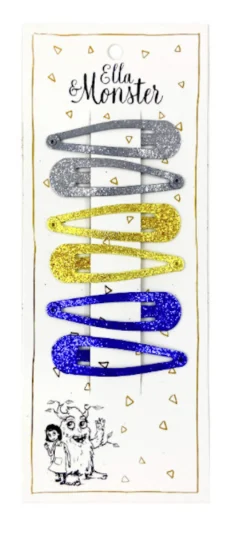 Hårclips Glitter Clip Two