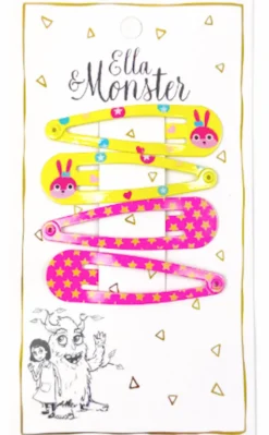 Hårclips Rabbit Combi