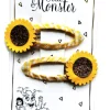 Hårclips Sweet Sunflower
