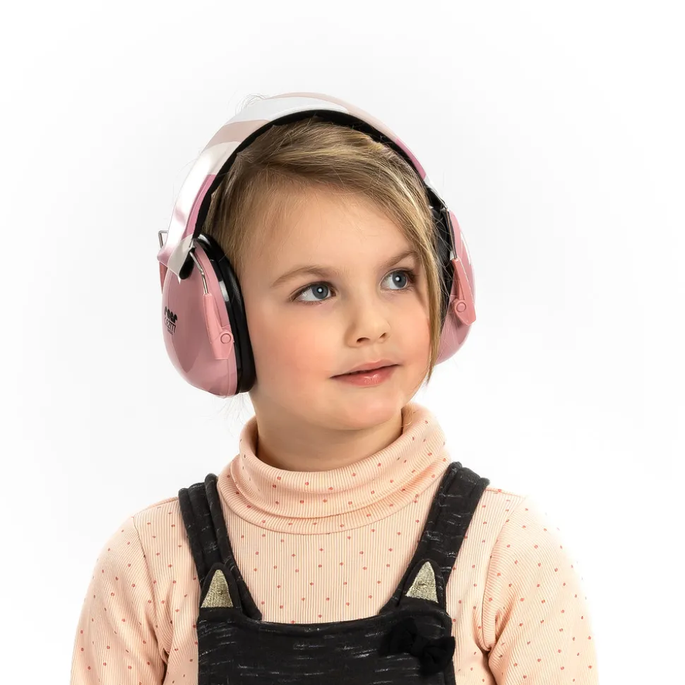 Høreværn til børn - Lyserød