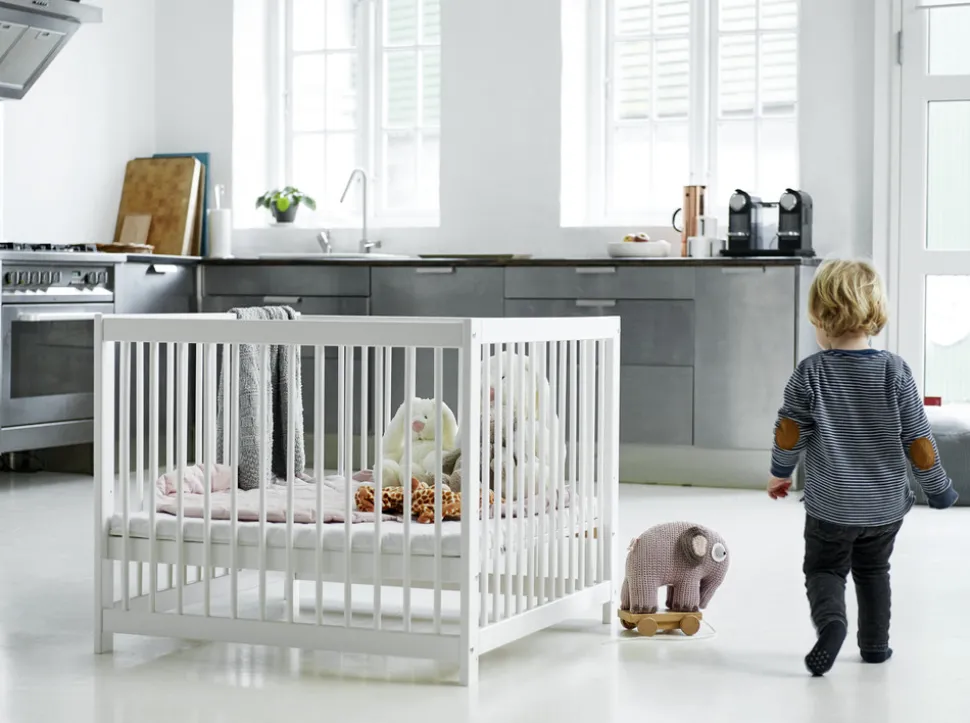 Hørmadras Til Kravlegård, 3x80x86, Hvid