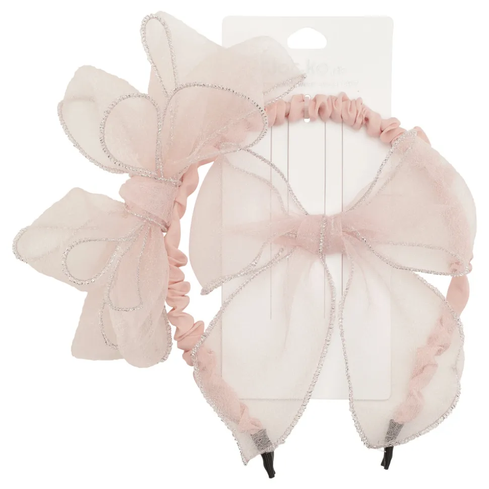 Hårpyntsæt - Lyserød