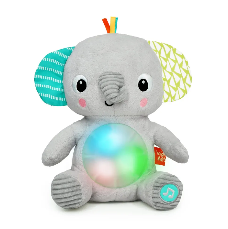 Hug-a-bye Baby musikalsk elefant-plysdyr med lys