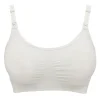 3-i-1 amme- og pumpe-BH hvid S