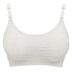 3-i-1 amme- og pumpe-BH hvid XL