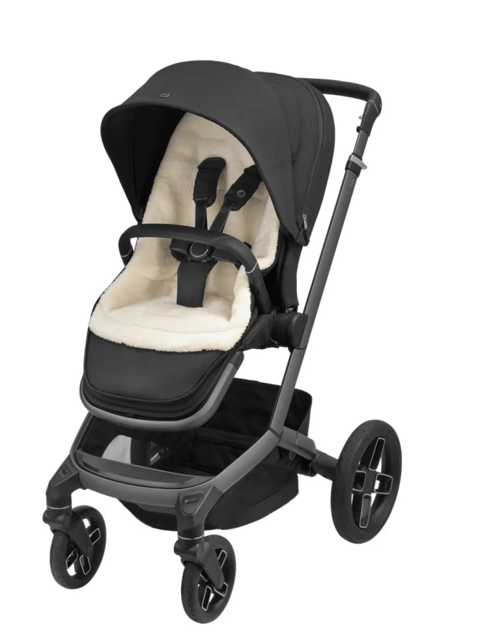 2-i-1 kørepose - Twillic Black