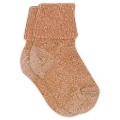 Ida glitter strømper - Maple Sugar