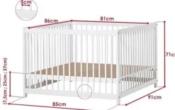 IDA-MARIE Kravlegård - hvid