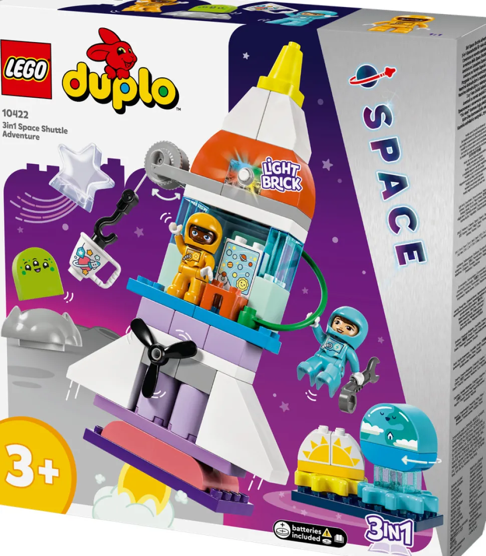 3-i-1-eventyr med rumfærge 10422 LEGO® DUPLO®