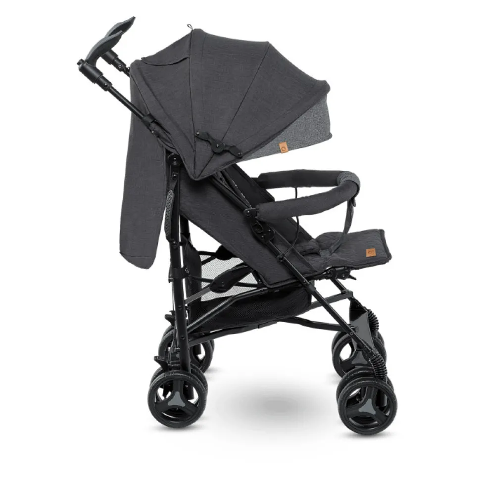 Irma klapvogn - black/dark grey