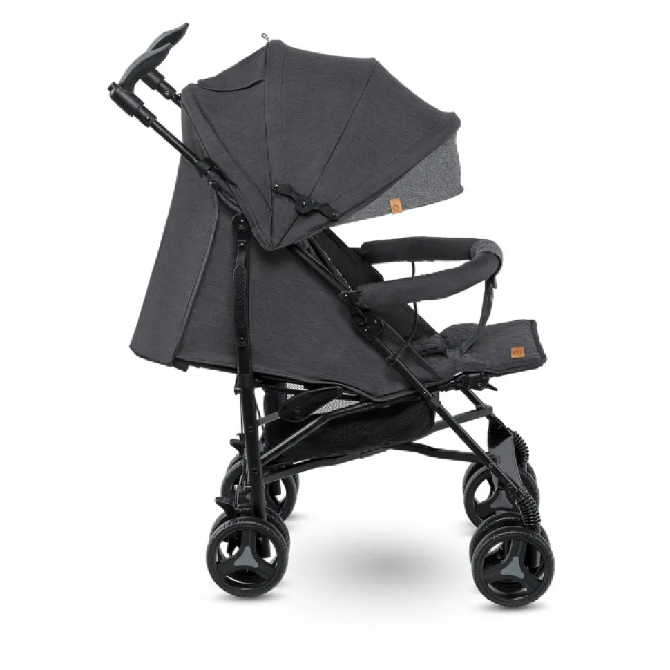 Irma klapvogn - black/dark grey