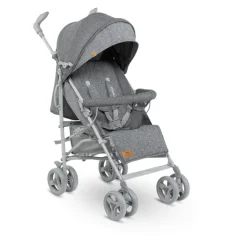 Irma klapvogn - grey/dark grey