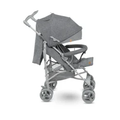 Irma klapvogn - grey/dark grey