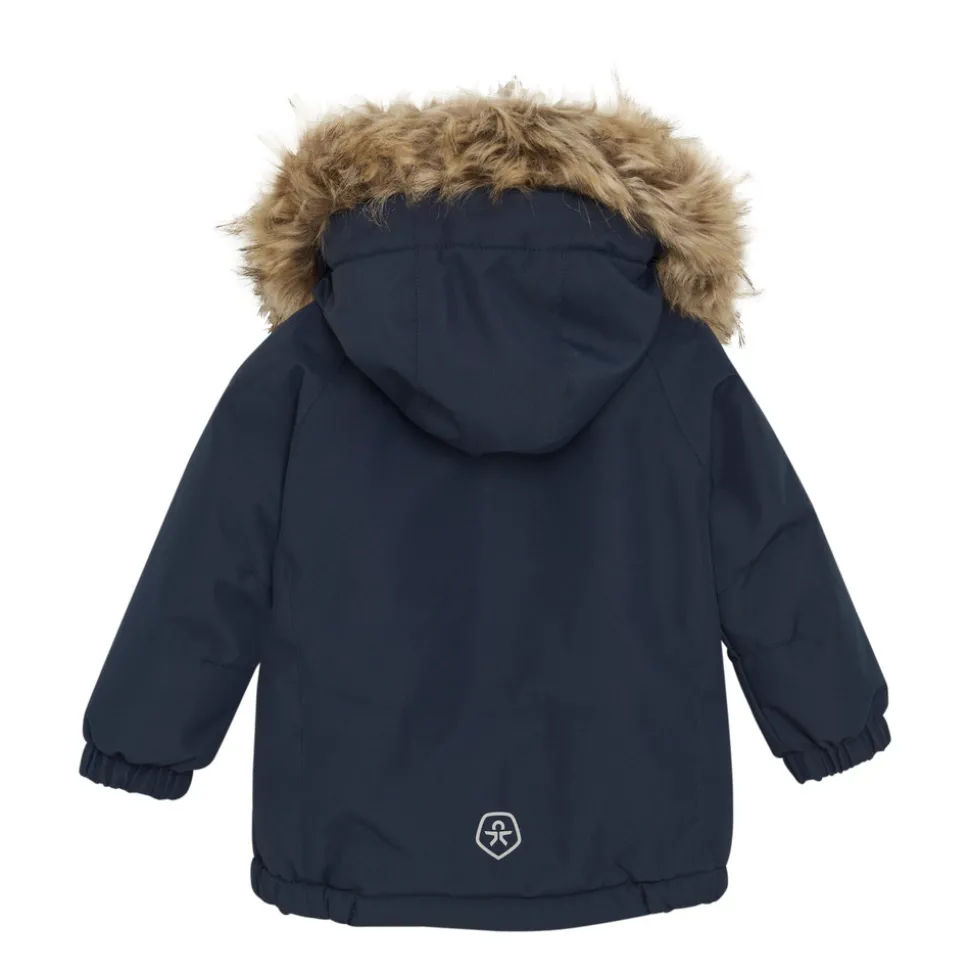 Jakke m. Fake Fur - Total Eclipse