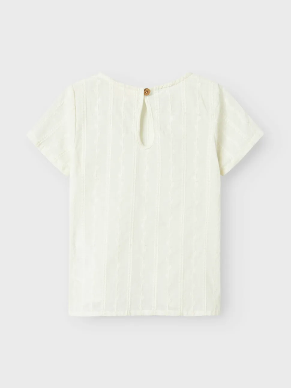 Jazelle kortærmet løs skjorte - COCO MILK
