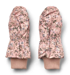 Jazz Puffer Handsker - Rose powder flowers