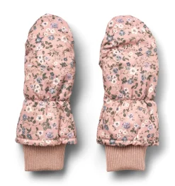 Jazz Puffer Handsker - Rose powder flowers