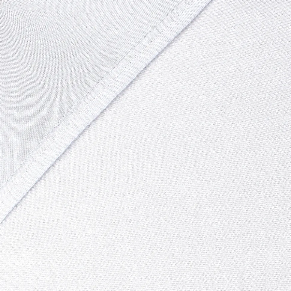 Jersey lagen, deluxe 1 stk. til Side by side seng Boxspring - hvid