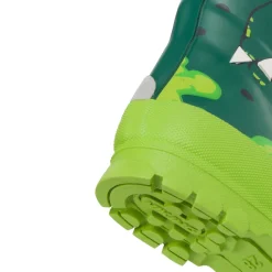 Jolly print gummistøvle - Bottlegreen/Multi