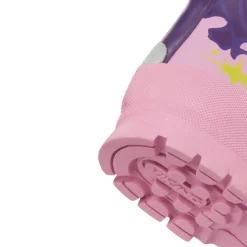 Jolly print gummistøvle - Purple/Multi