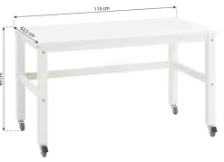 Jonas Skrivebord - hvid