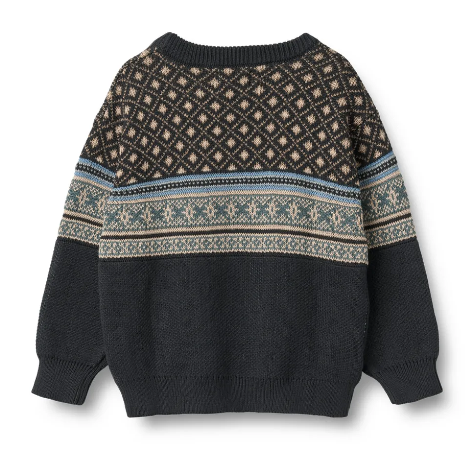 Julius Jacquard Pullover - 1432