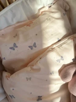 Junior Sengetøj - Butterfly 100x140 cm