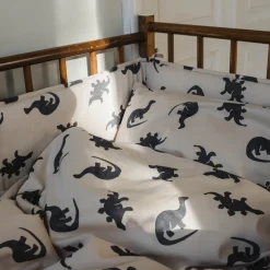 Junior sengetøj - Dino Mono, 100x140