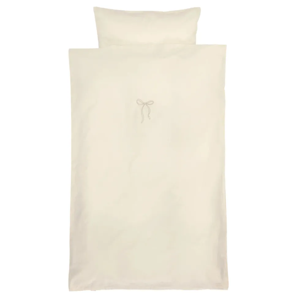 Junior Sengetøj Sløjfe - Oat