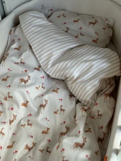 Juniorsengetøj, Bambi Beige 100x140 cm