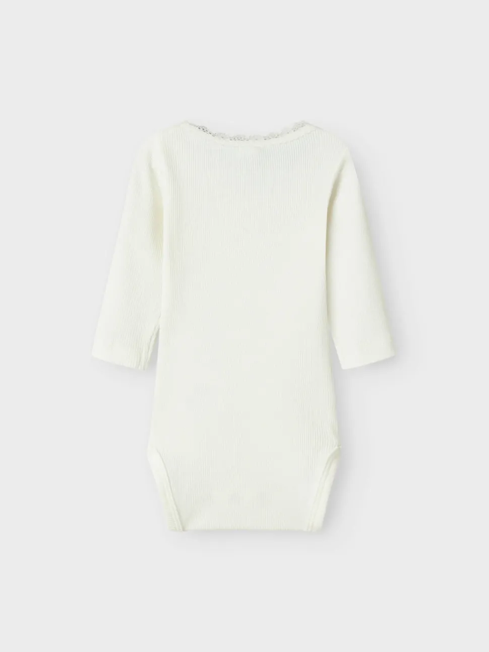 Kab langærmet body - Cloud dancer