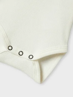 Kab langærmet body - Cloud dancer