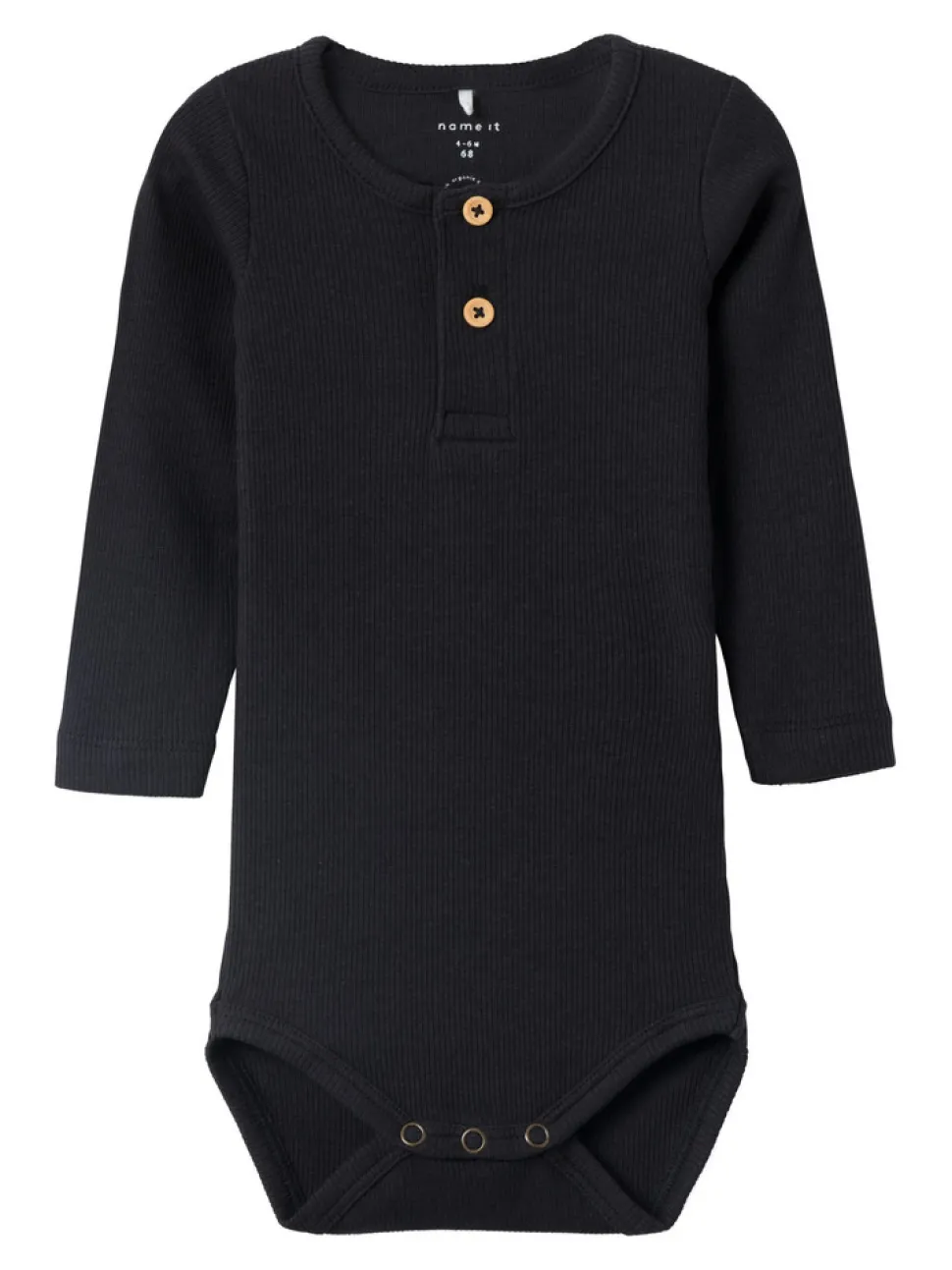 Kab langærmet body NOOS - black