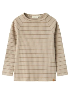 Kail langærmet slim top - PURE CASHMERE