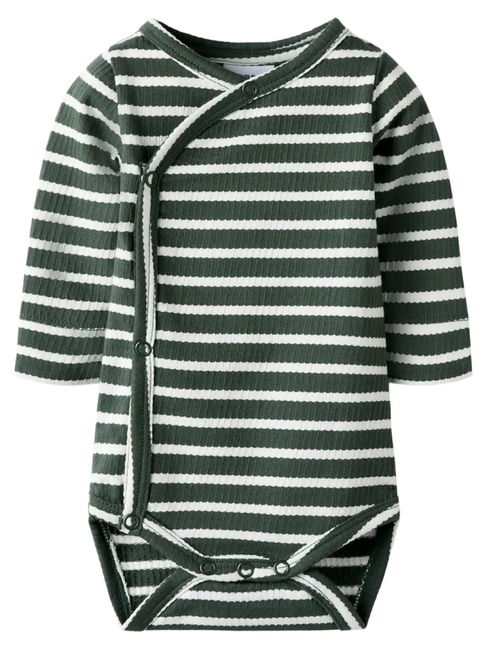 Kans Langærmet Wrap Body - Deep Forest