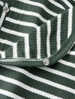 Kans Langærmet Wrap Body - Deep Forest