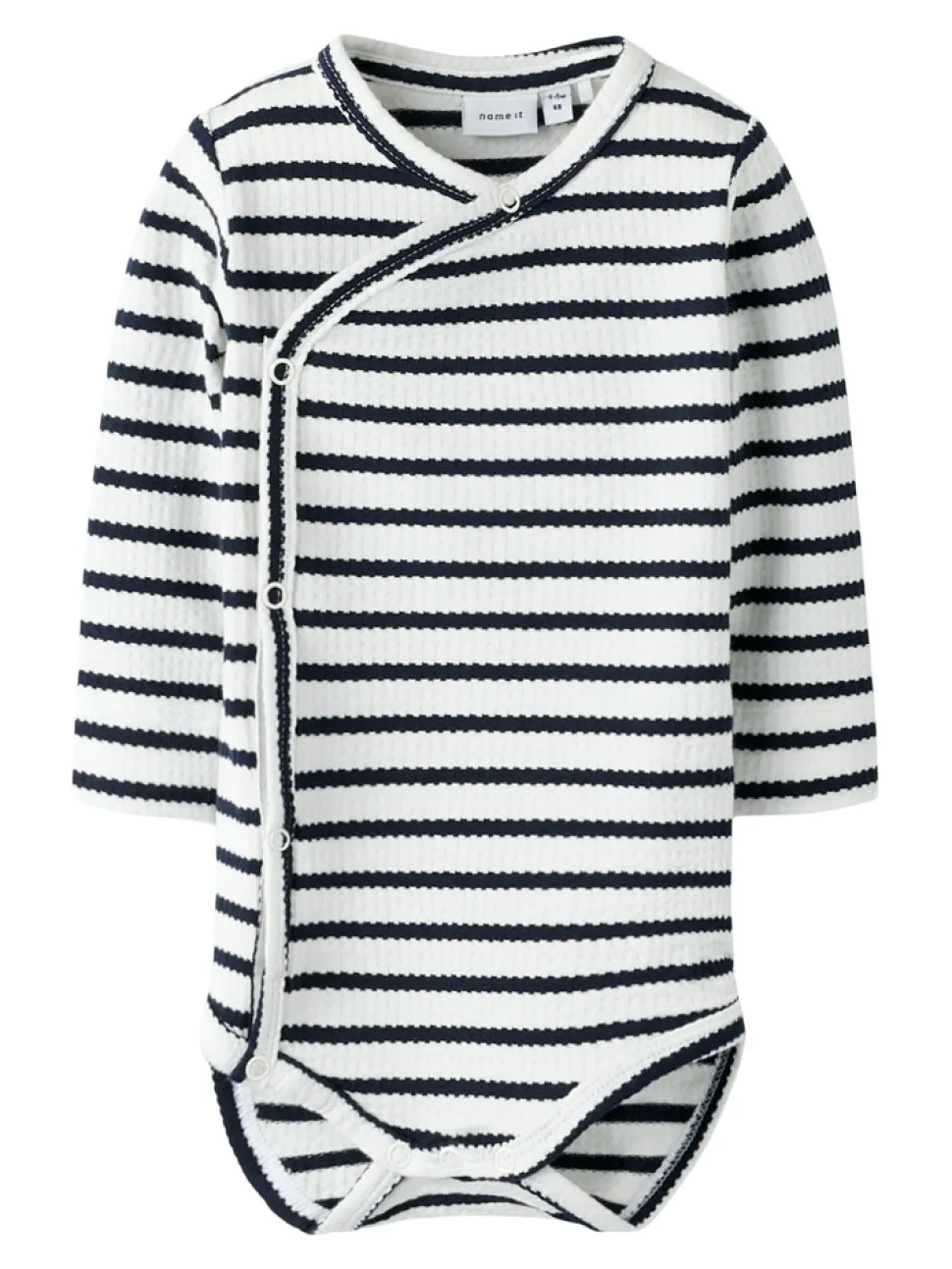 Kans Langærmet Wrap Body - Cloud Dancer